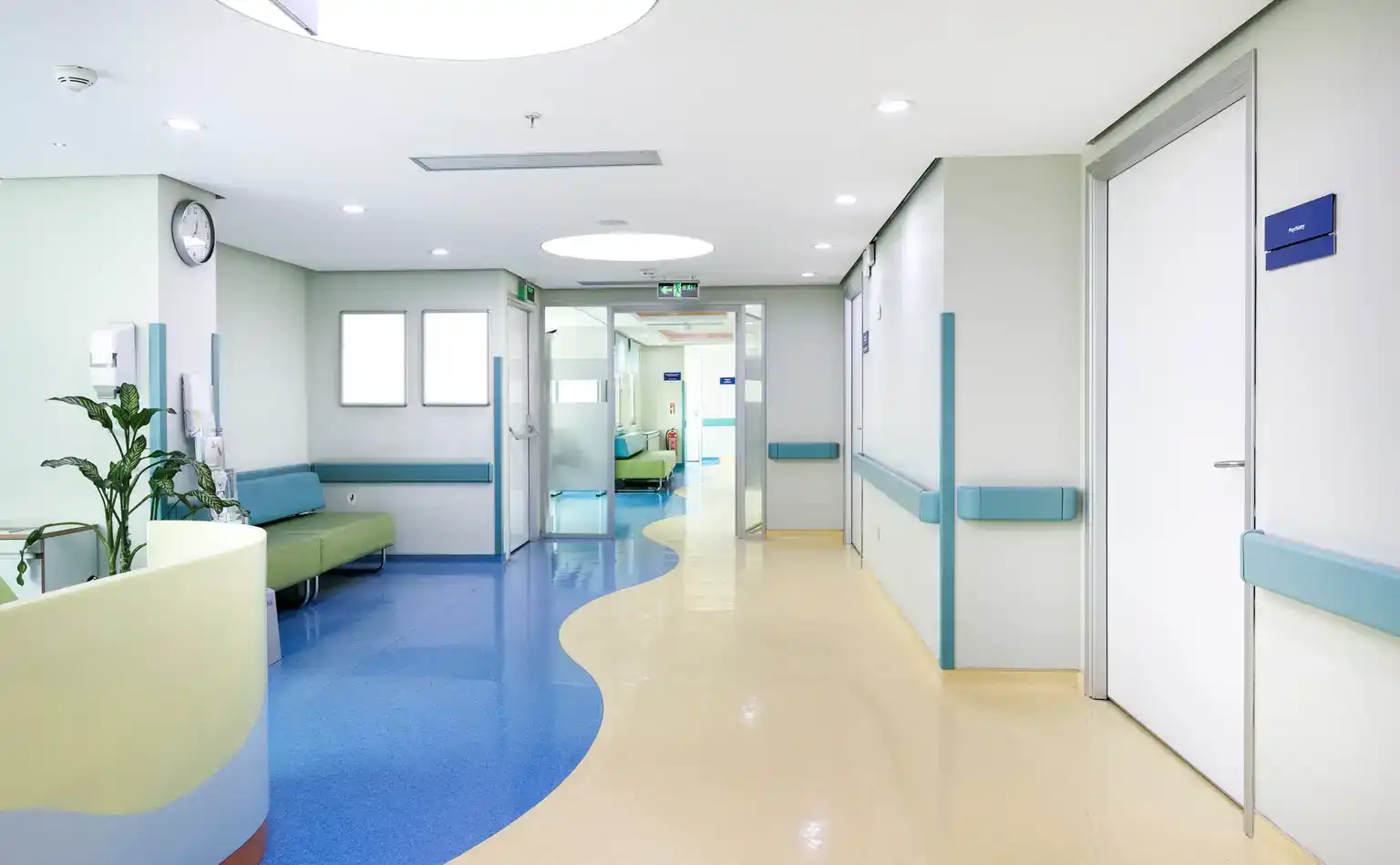 hospital vinyl floors