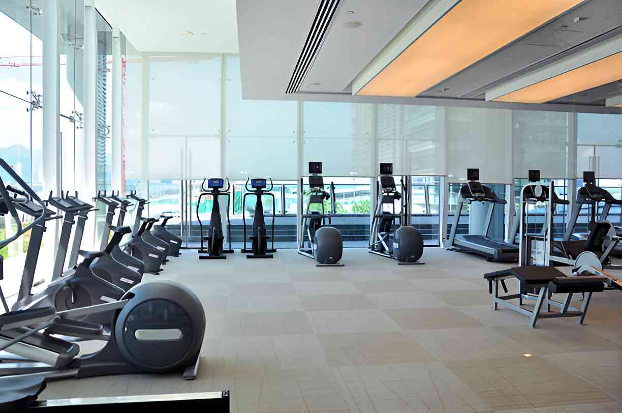 seamless gym flooring