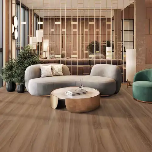 vinyl plank in living room